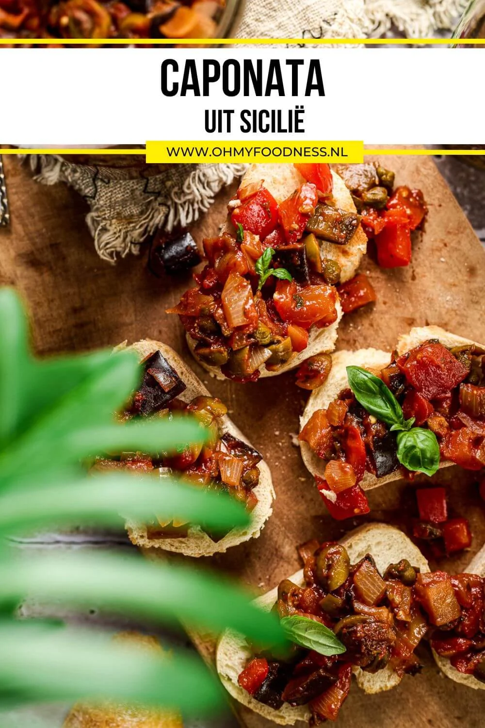 Caponata recept uit Sicilië 5 caponata uit sicilie