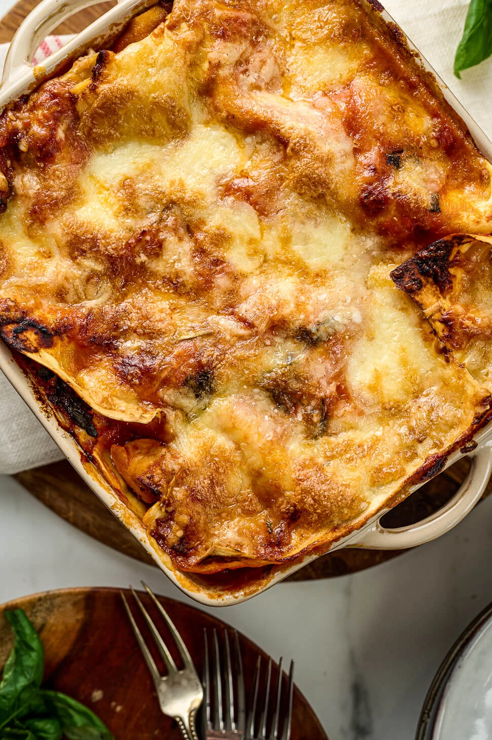lasagne met kip tomatensaus