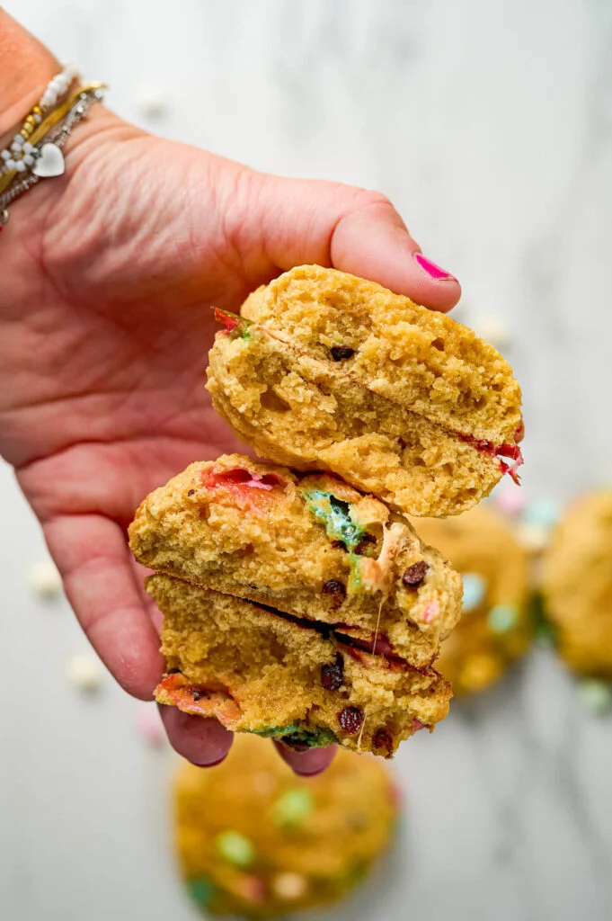Pompoenkoekjes met S'Mores 4 pompoenkoekjes