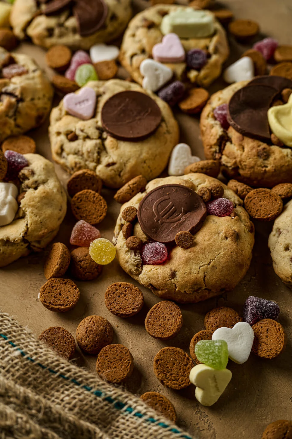 Sinterklaas koeken met kruidnootjes 3 pepernoten koek