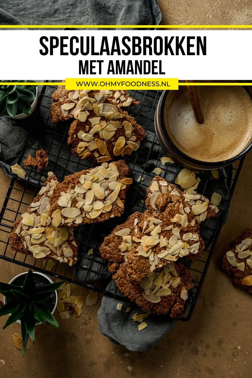 Speculaasbrokken met amandel 4 speculaas recept