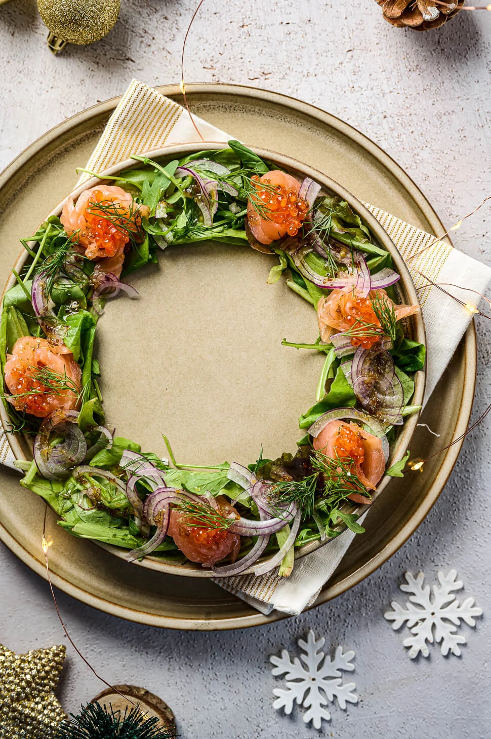 Zalmcarpaccio krans 1 gerookte zalm recepten koud