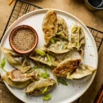 gyoza vouwen