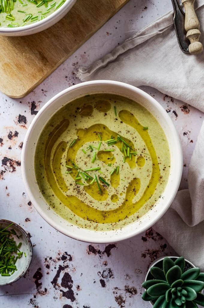 Prei courgettesoep 9 courgette soep met prei