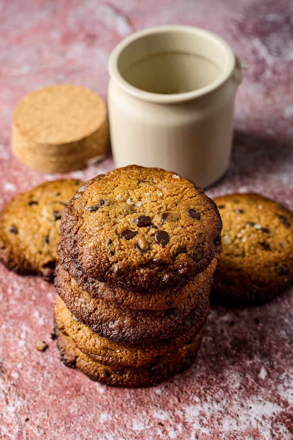 Tahin koekjes met chocolade 3 tahin koekjes