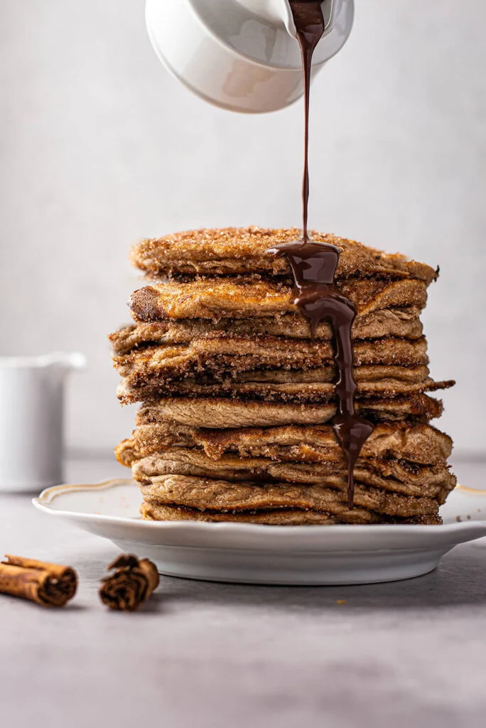 Churro pancakes 7 churro pancakes