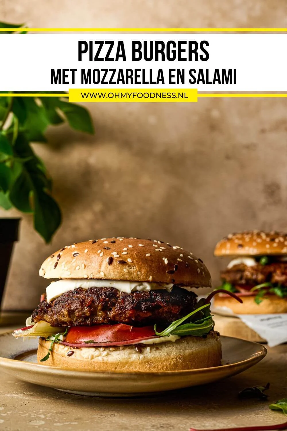 Pizza burgers 5 pizza burgers recept