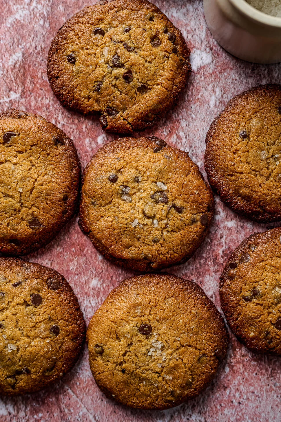 Tahin koekjes met chocolade 1 sesamkoekjes met honing