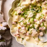 Aspergesalade met ham