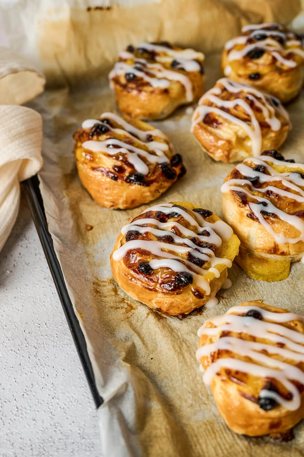 Koffiebroodjes maken van bladerdeeg 3 zoete broodjes