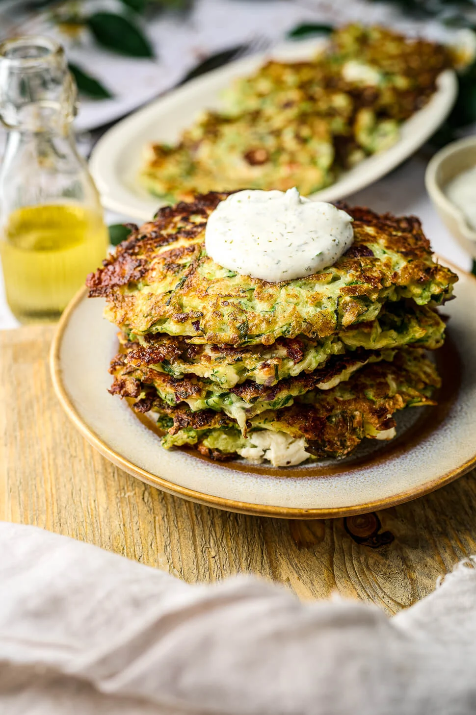 Griekse Courgette koekjes (Kolokithokeftedes) 7 courgette koekjes met feta