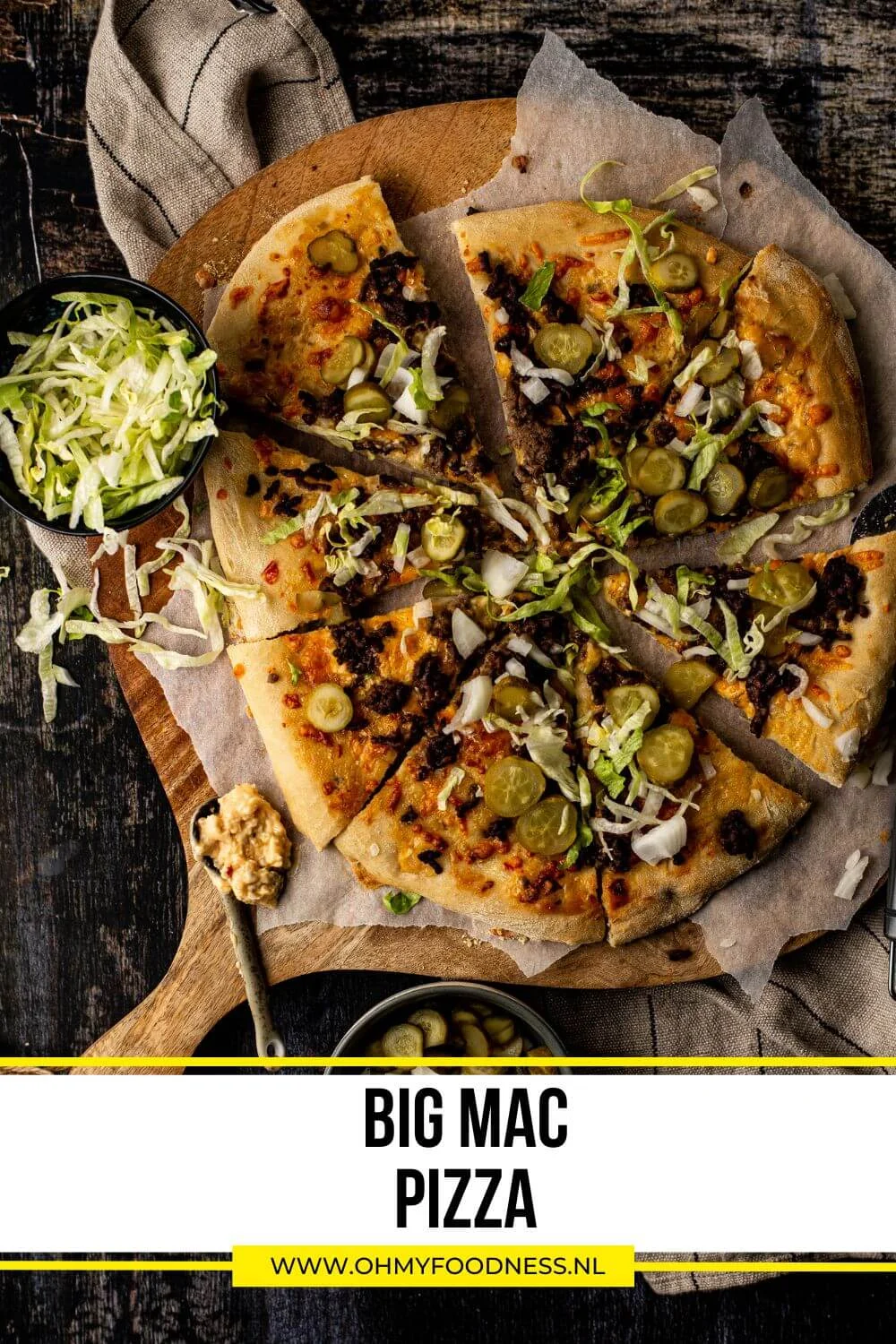 Big Mac pizza 4 Big Mac pizza