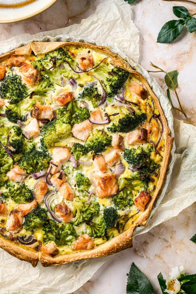 Broccoli zalm quiche 5 quiche met broccoli zalm
