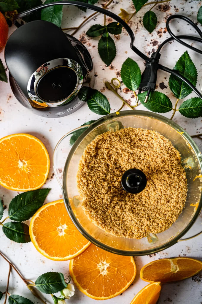 Oranje cheesecake uit de slowcooker 4 RH hakmolentje