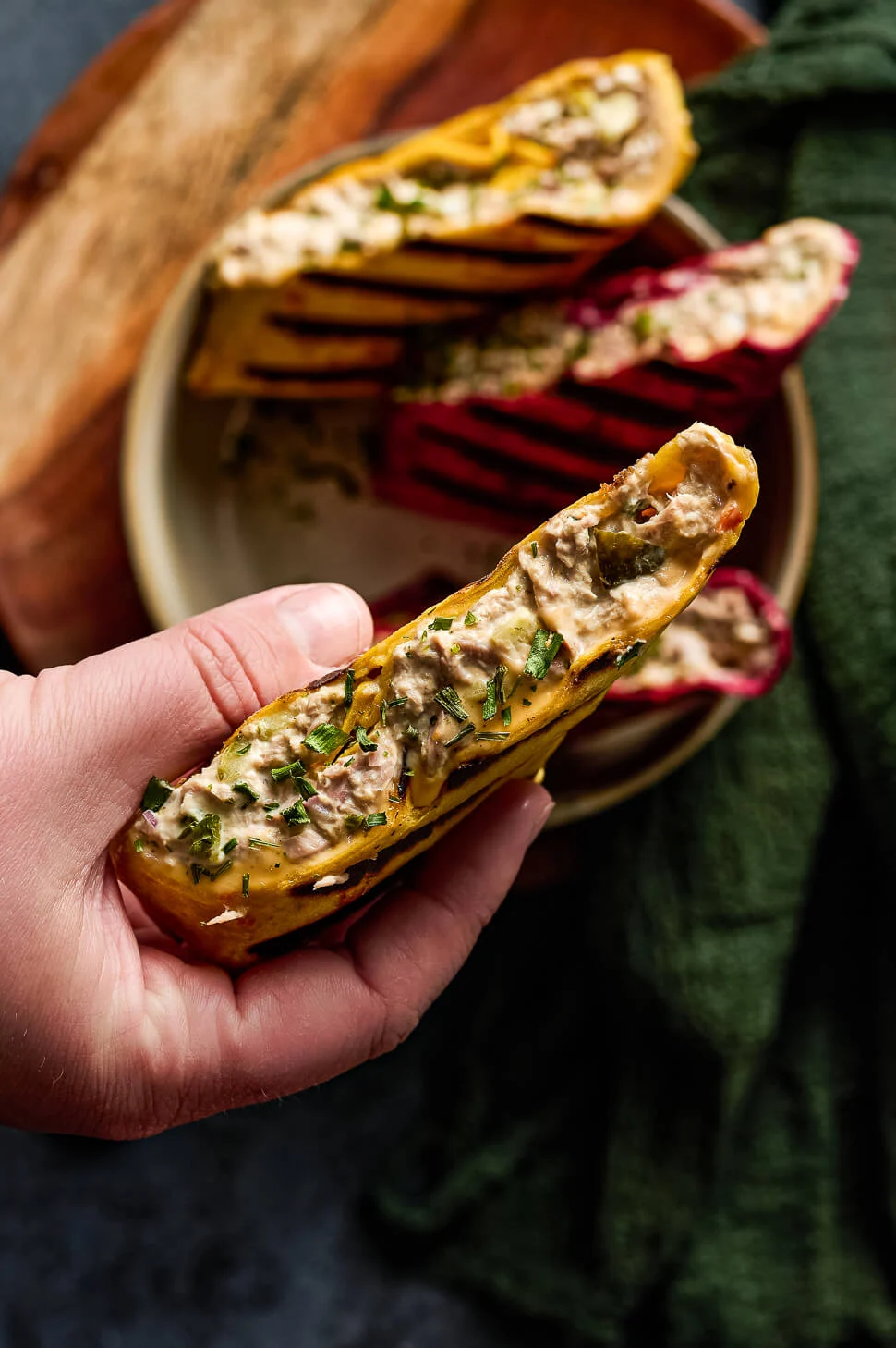 Tuna Melt wraps 3 Tonijn wrap