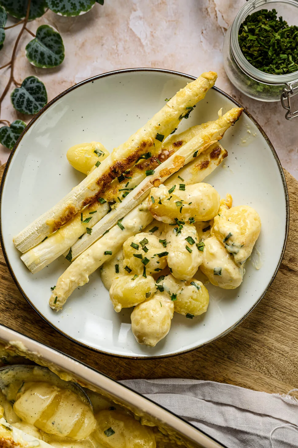 Aardappel asperge gratin 2 Aspergegratin
