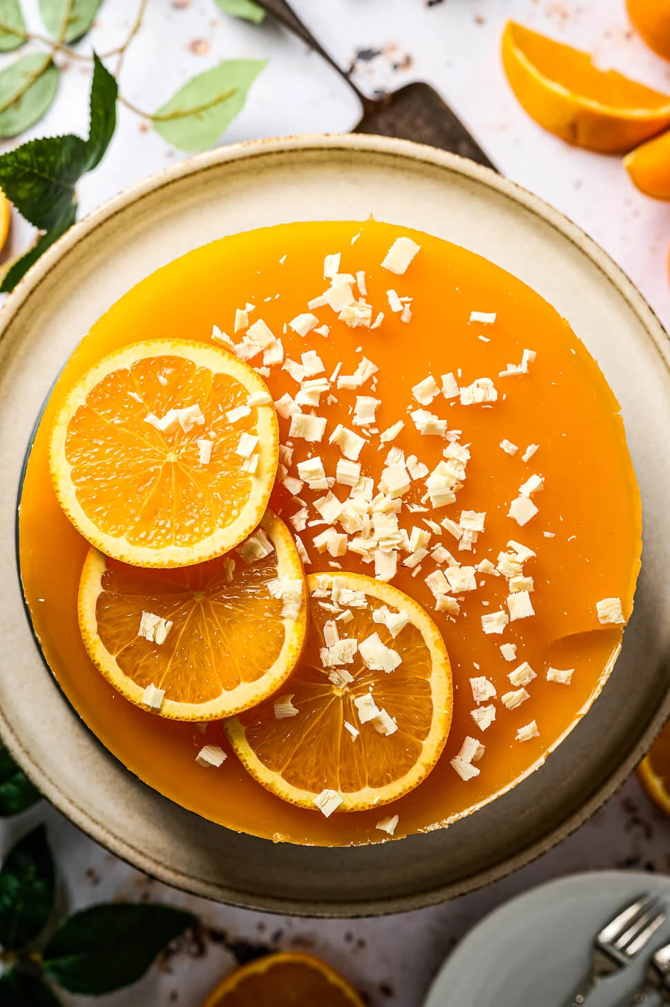 Oranje cheesecake uit de slowcooker 11 cheesecake met sinaasappel