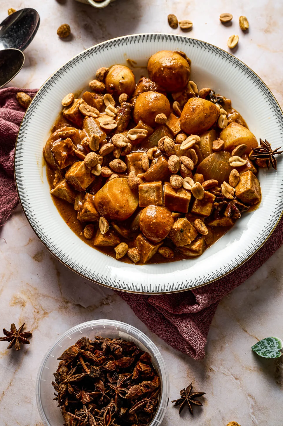 Massaman curry (vegetarisch) 3 massaman curry recept