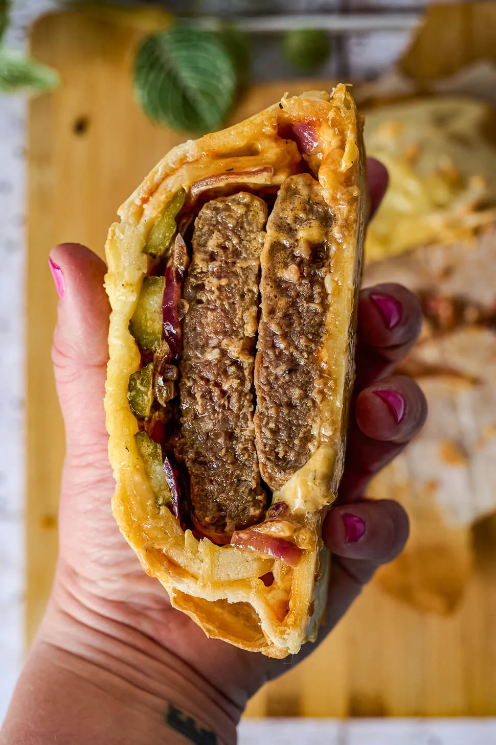 Cheeseburger pizza calzone 6 calzone pizza maken