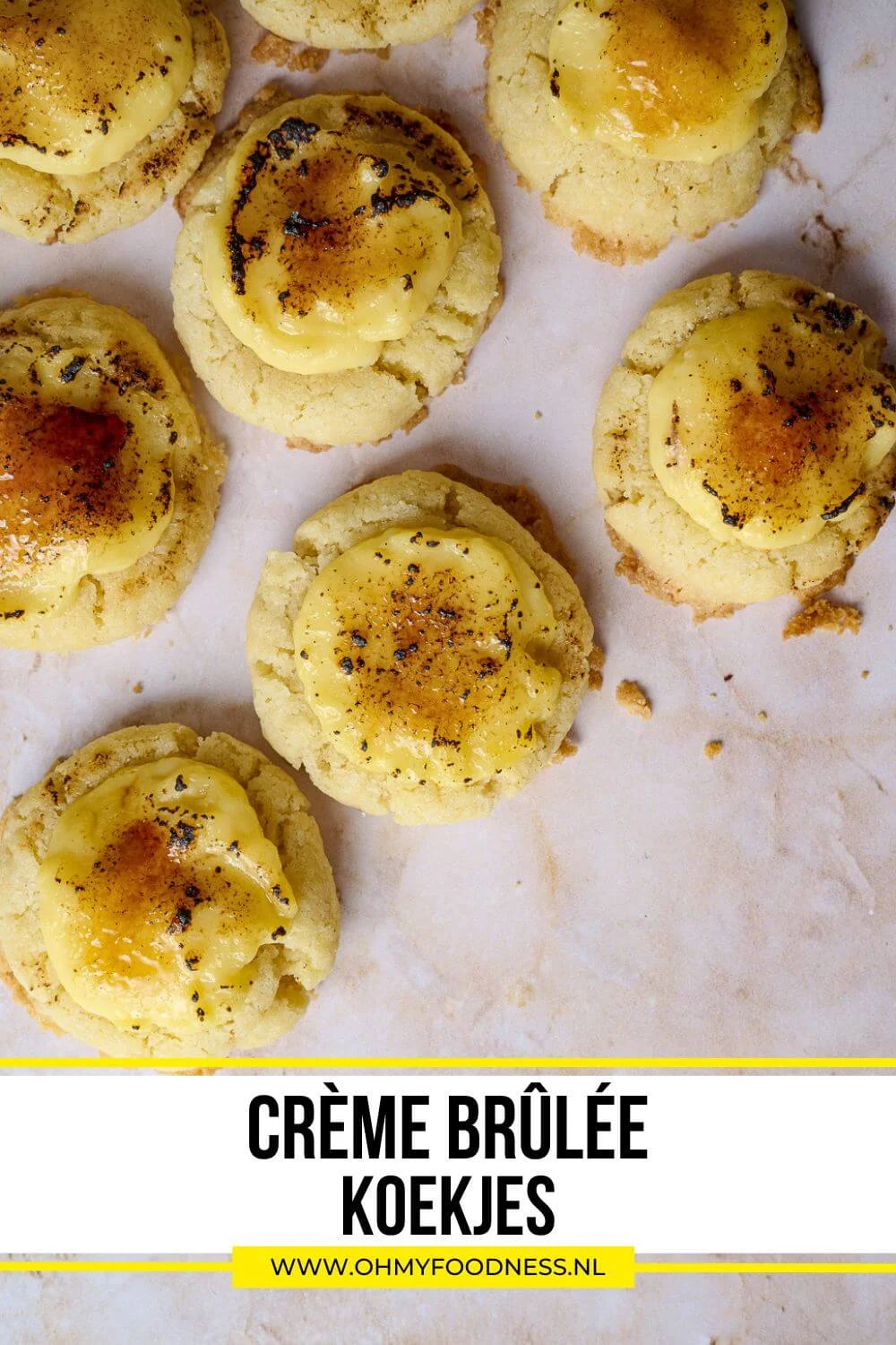 Crème brûlée koekjes 5 creme brulee koekjes