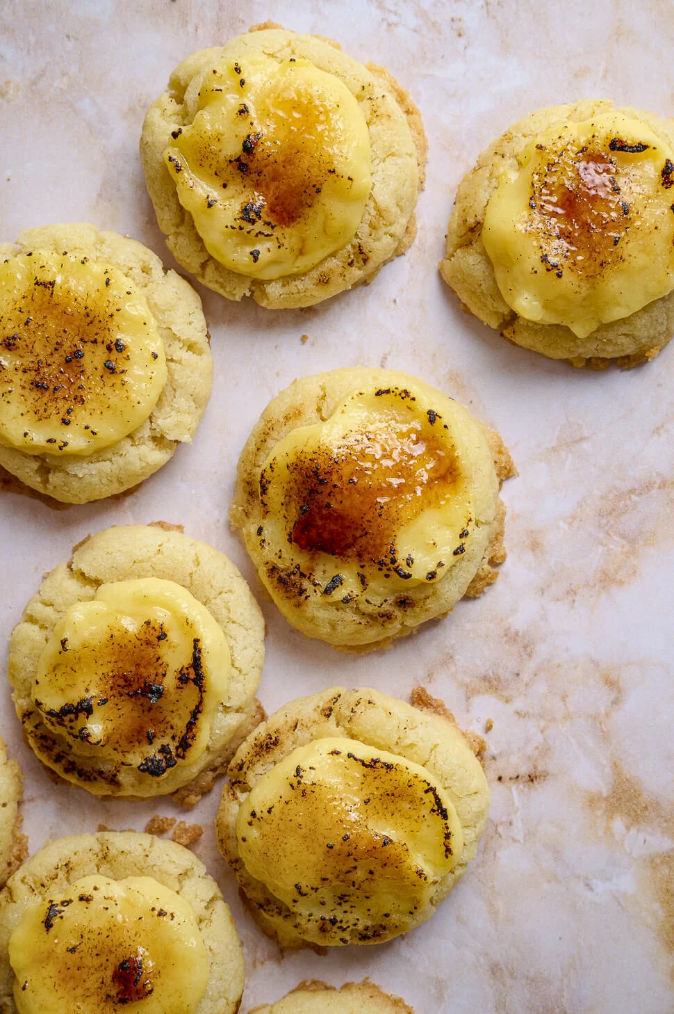 Crème brûlée koekjes 3 vanille koekjes