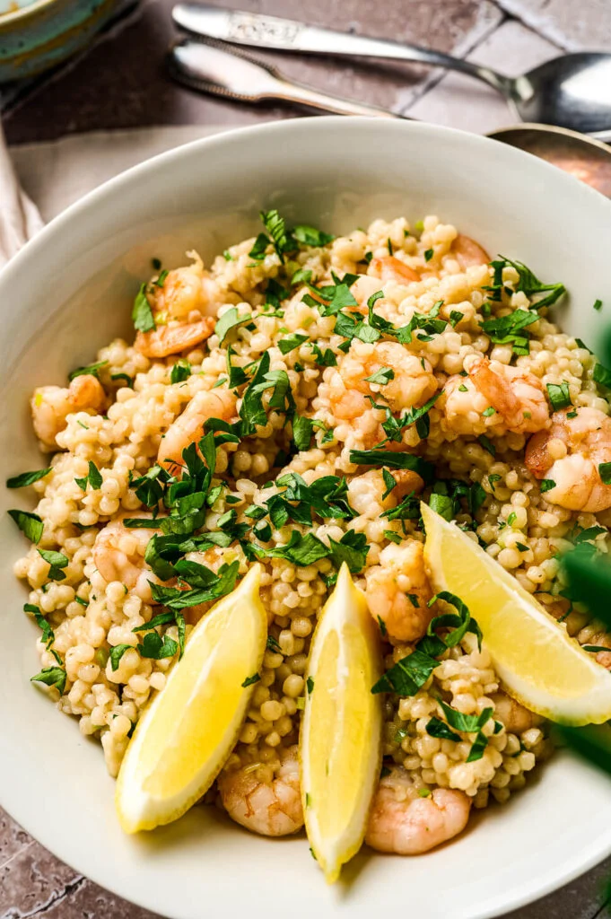Parelcouscous recept met garnalen 4 parelcouscous maken