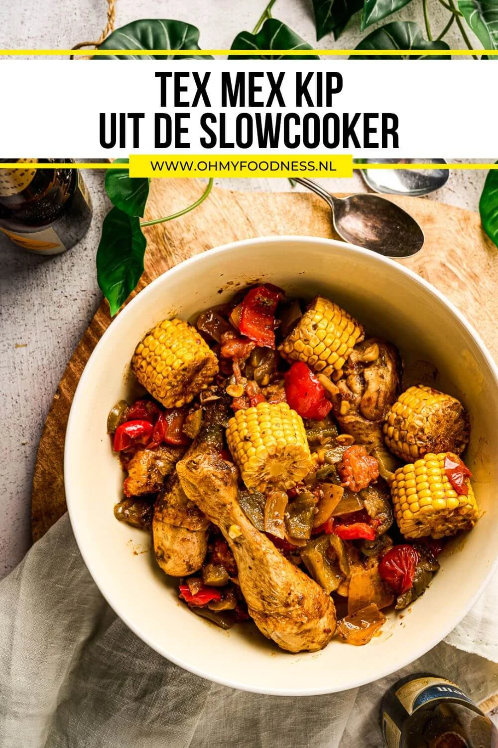 Tex Mex kip uit de slowcooker 5 Tex mex kip slowcooker