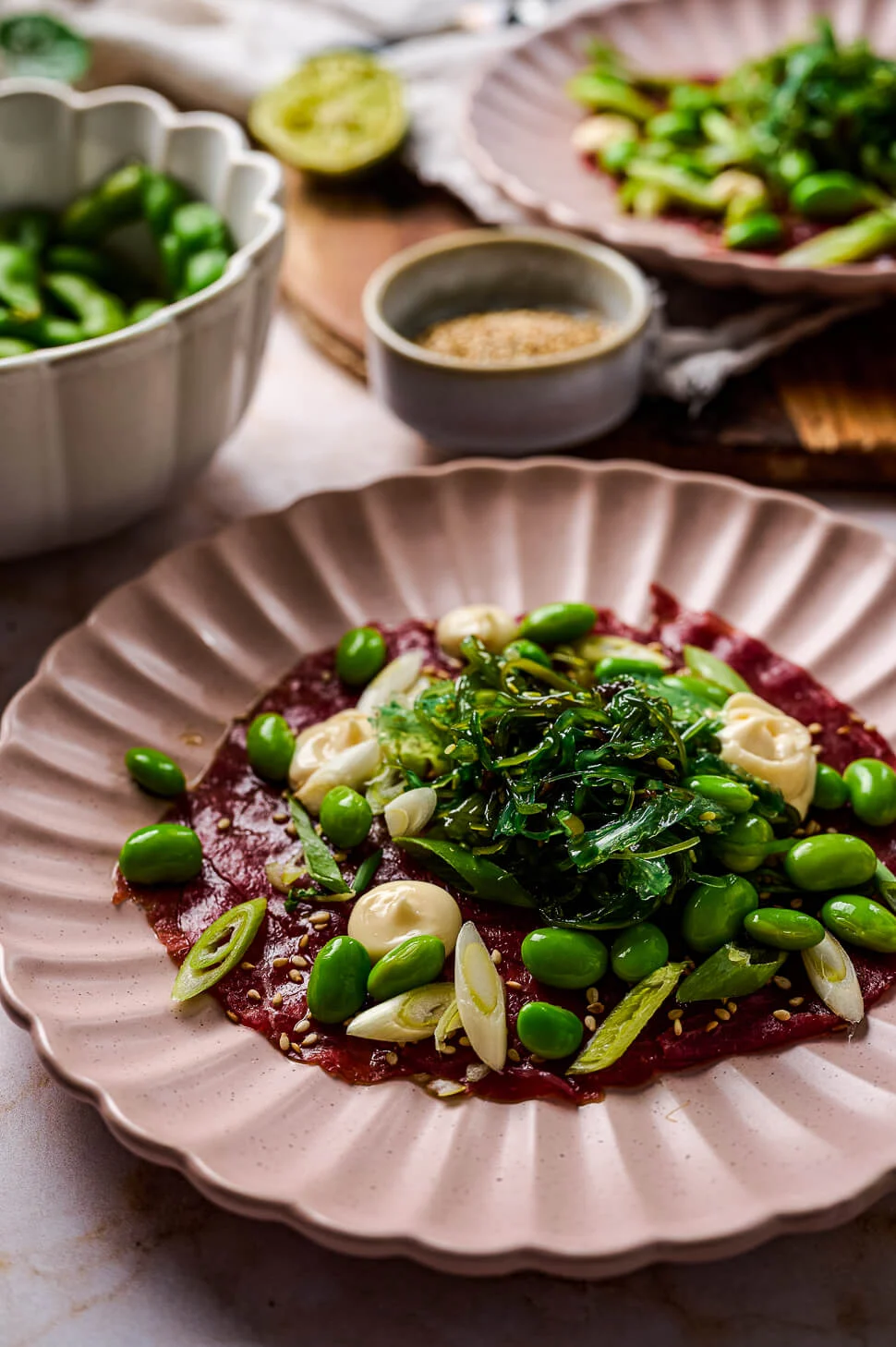 Japanse carpaccio 4 Japanse carpaccio
