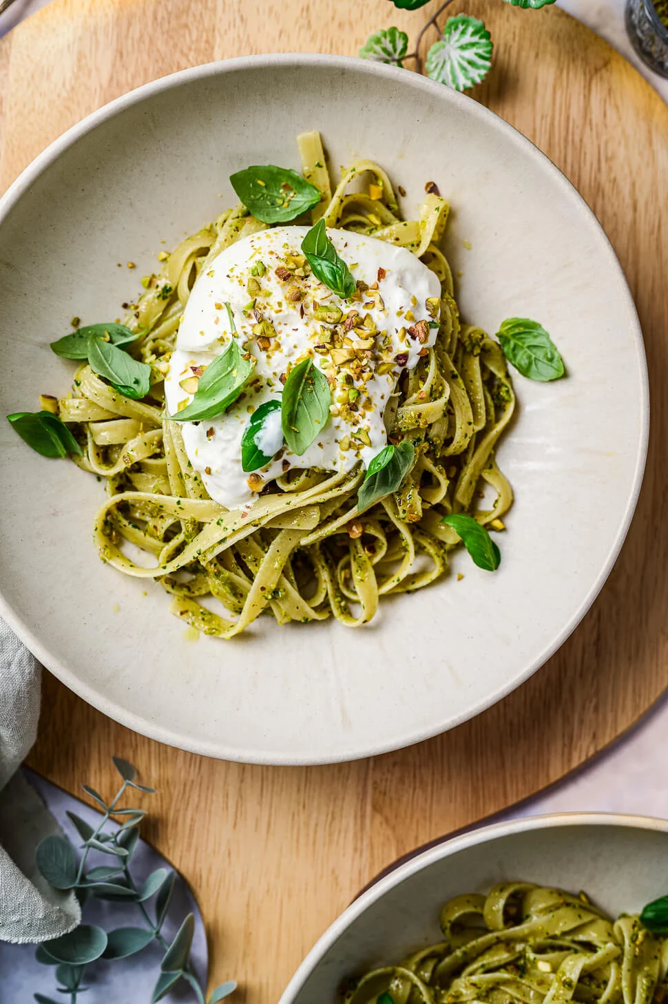 7x simpele tagliatelle recepten 2 pasta pesto burrata