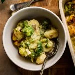 gegratineerde broccoli