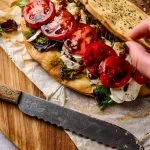 pizza sandwich lunch