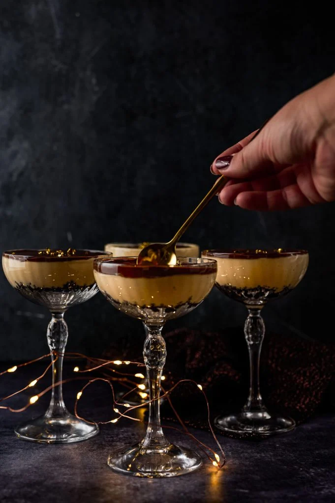 Espresso martini cheesecake glaasjes 5 espresso martini cheesecake
