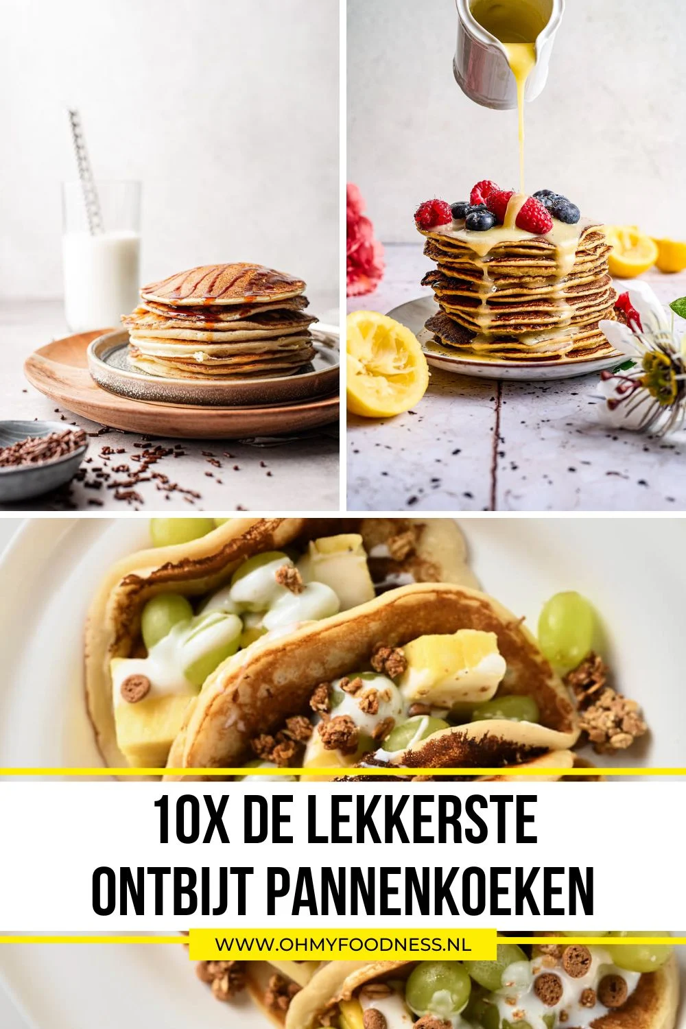 10x ontbijt pannenkoeken: start je dag met een heerlijke stapel! 11 ontbijt pannenkoeken