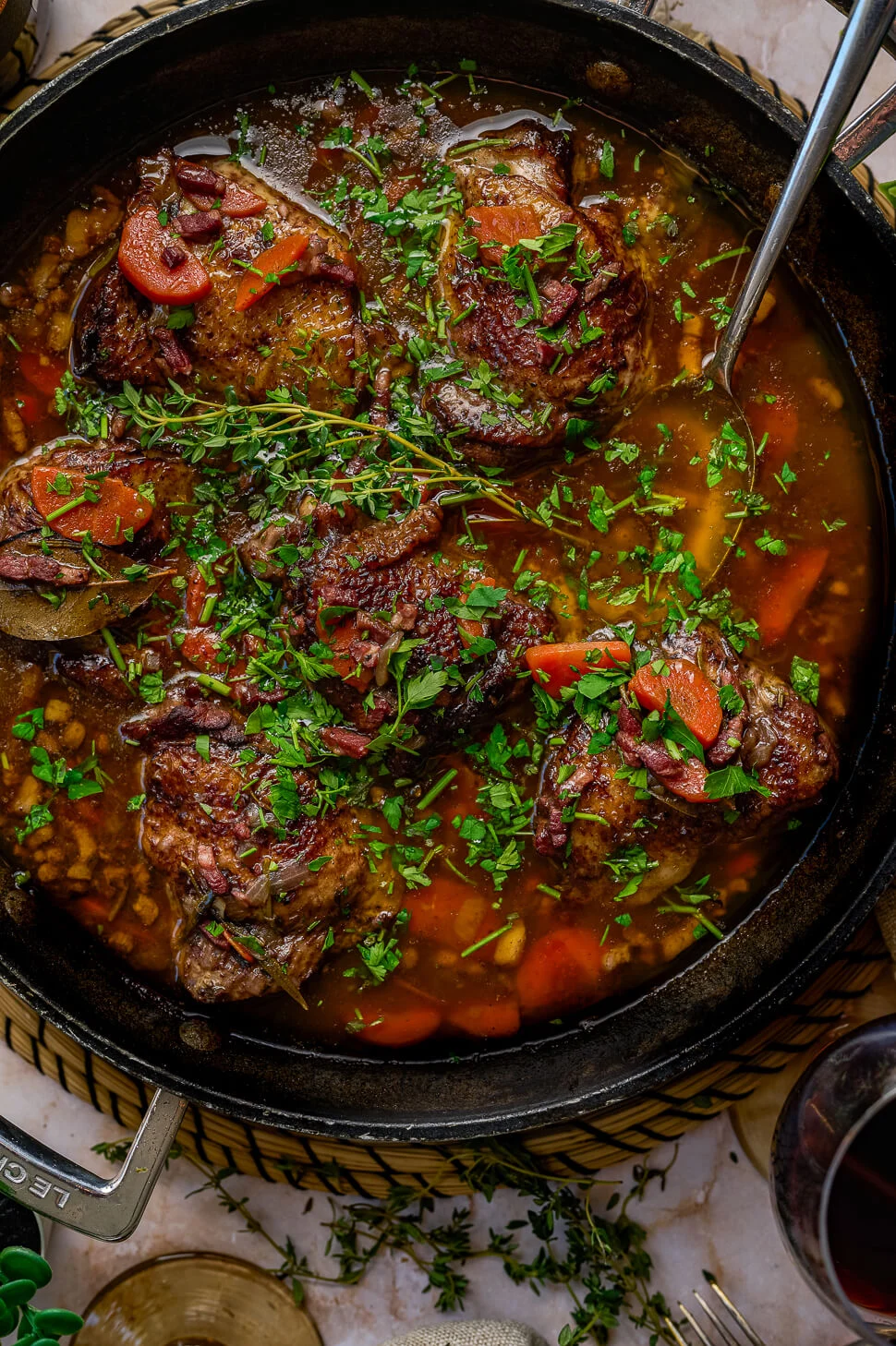 Coq au Vin 3 coq au vin maken