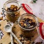 Overnight oats Snickers