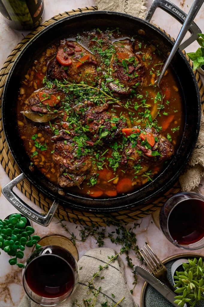 Coq au Vin 1 winterstoofpot met kip