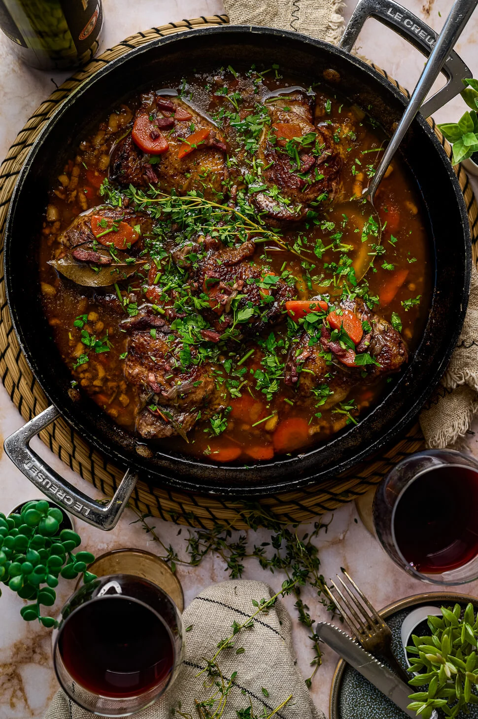 Coq au Vin 5 winterstoofpot met kip
