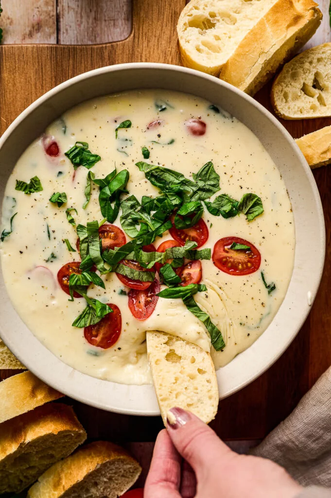Warme Italiaanse dip 3 Italiaanse dipsaus