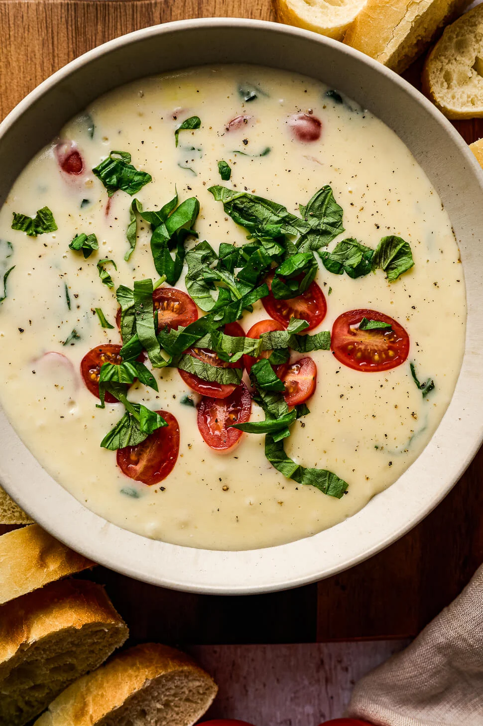 Warme Italiaanse dip 7 Italiaanse kaasdip