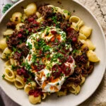 Turkse manti pasta