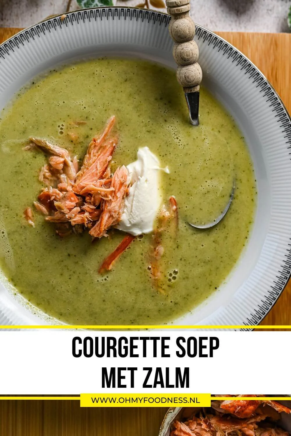 courgettesoep zalm
