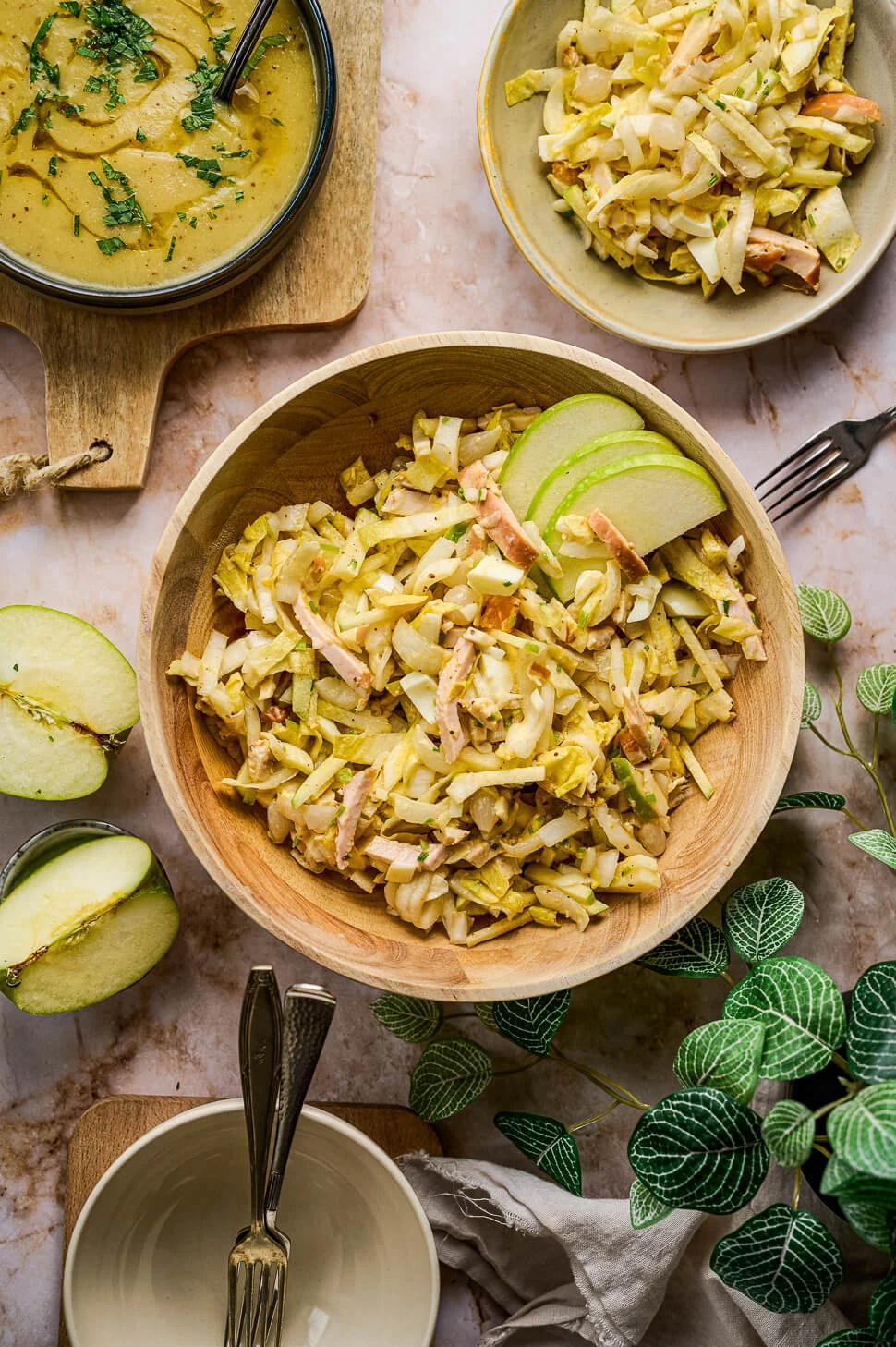 Salade van witlof met ei 1 salade van witlof met ei