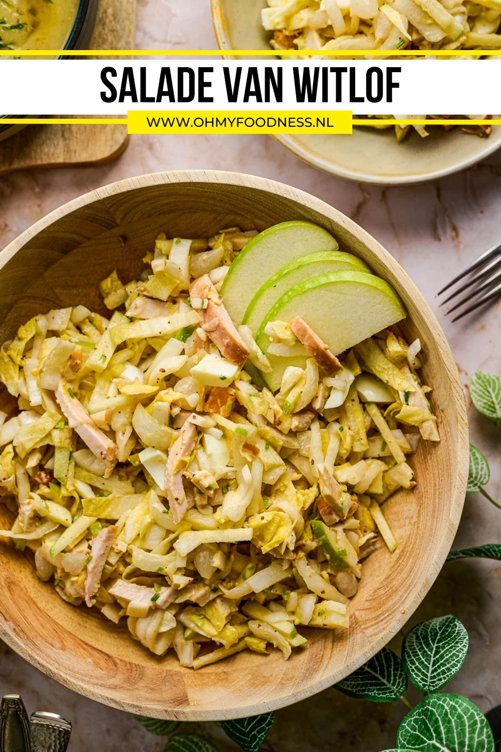 Salade van witlof met ei 6 witlofsalade maken