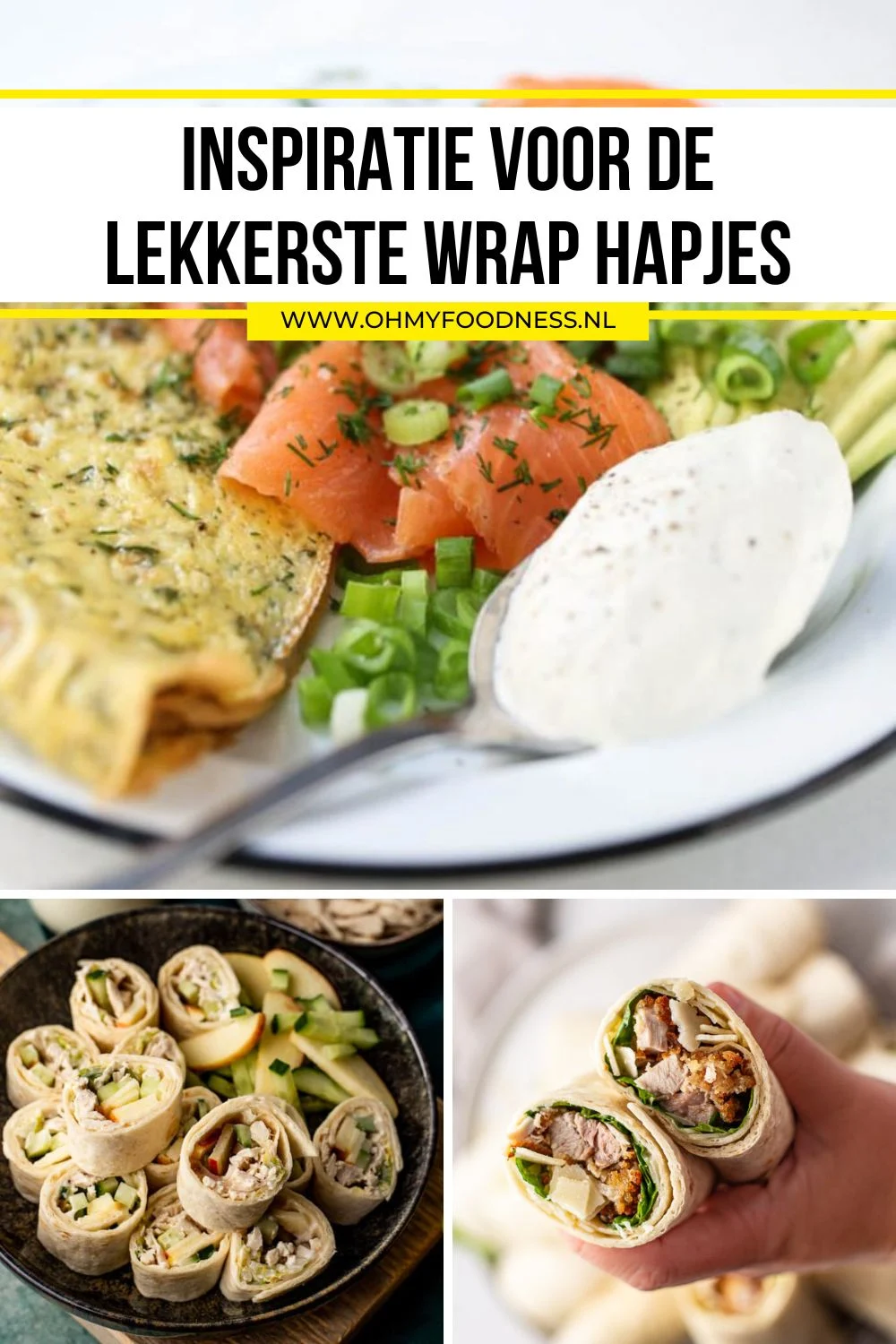 Wrap hapjes maken? Ik geef je inspiratie! 5 Wrap hapjes