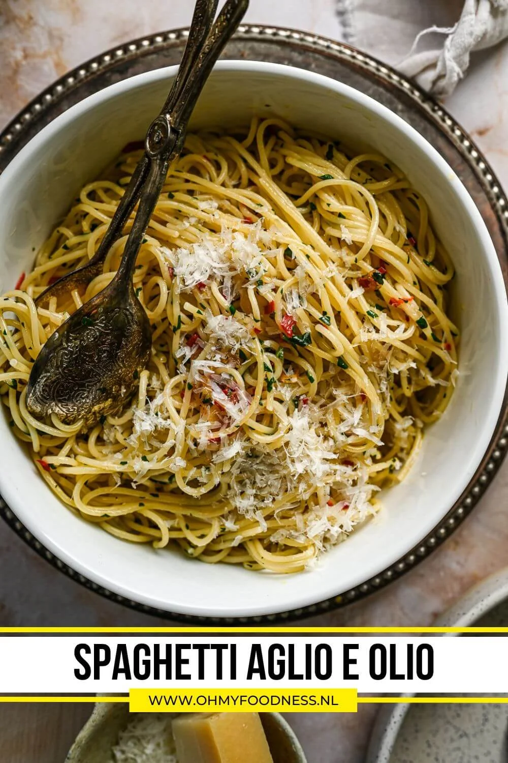 Spaghetti Aglio e Olio 5 Aglio e olio recept