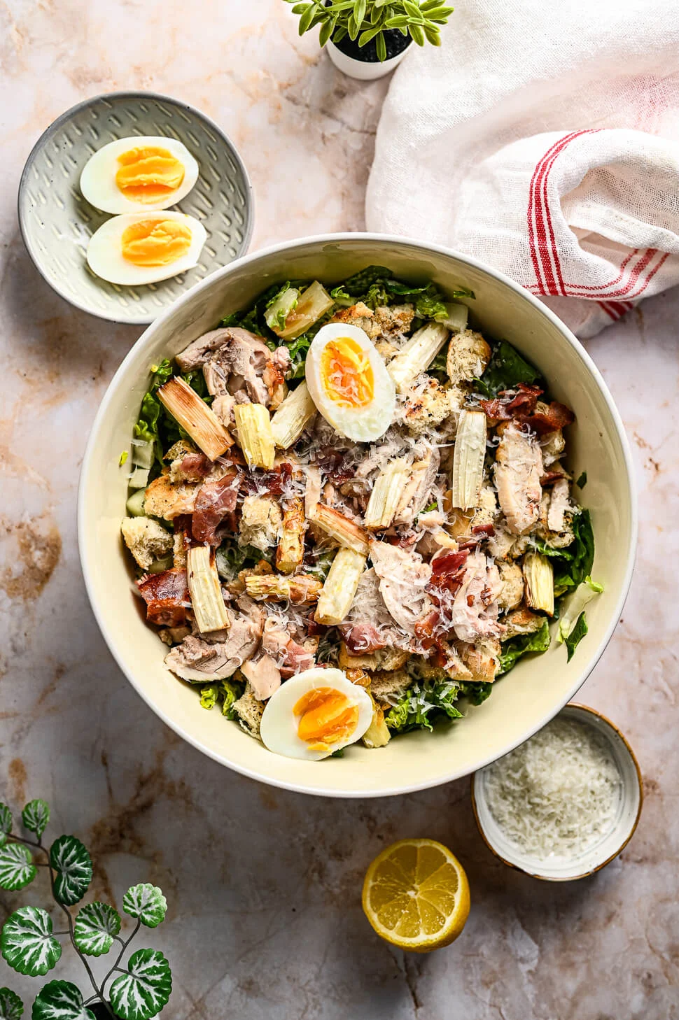 Caesar salade recept