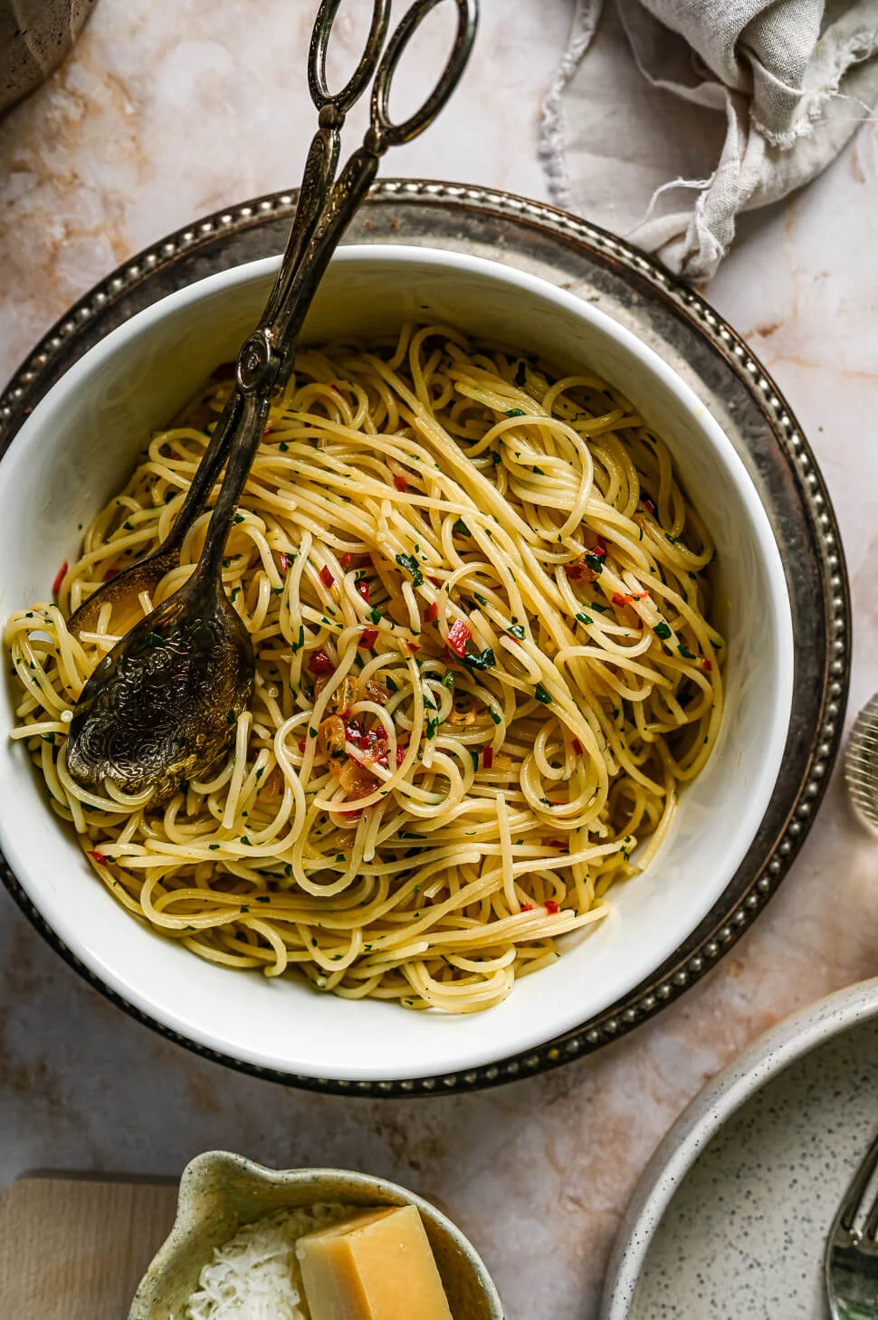 Spaghetti Aglio e Olio 6 pasta aglio e olio