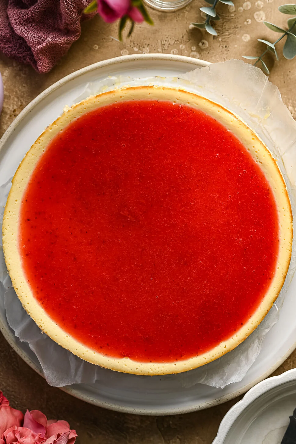 Ricotta cheesecake 5 ricotta cheesecake aardbeien