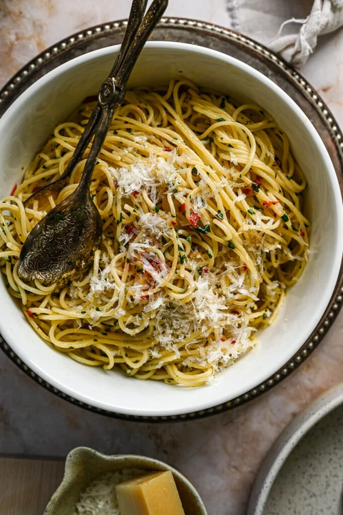 Spaghetti Aglio e Olio 1 Spaghettio aglio e olio