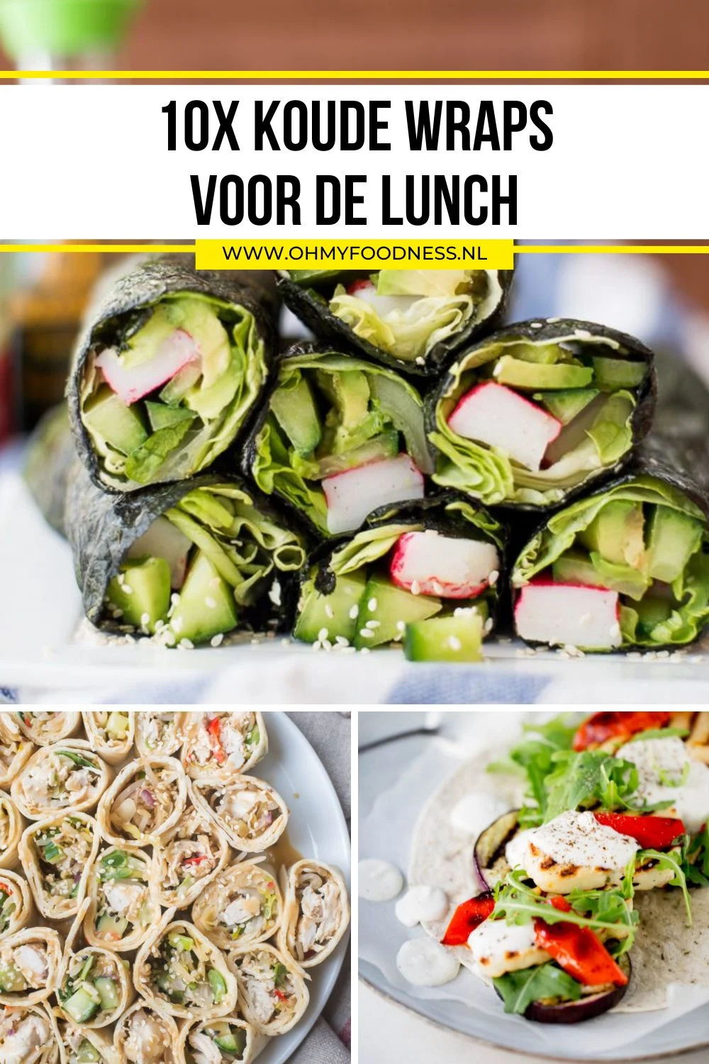 10x Koude wrap recepten 11 koude wraps lunch